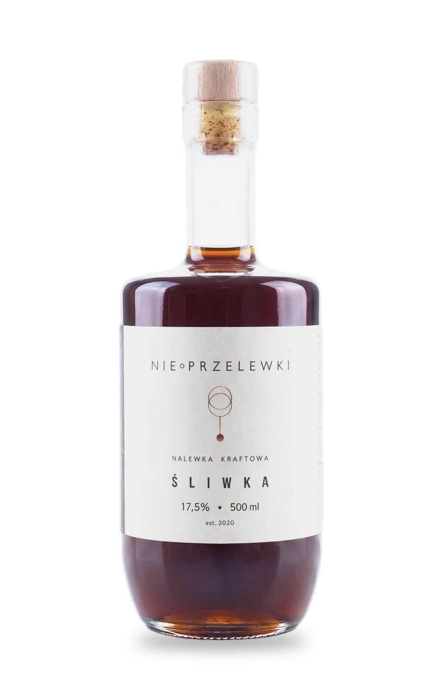 Nalewka Śliwka Nie Przelewki, butelka 500 ml