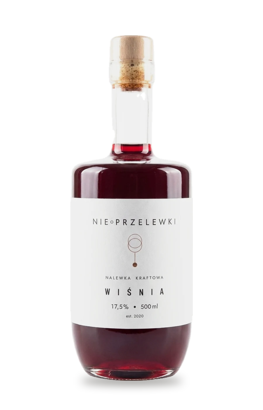 Nalewka Wiśnia Nie Przelewki, butelka 500 ml